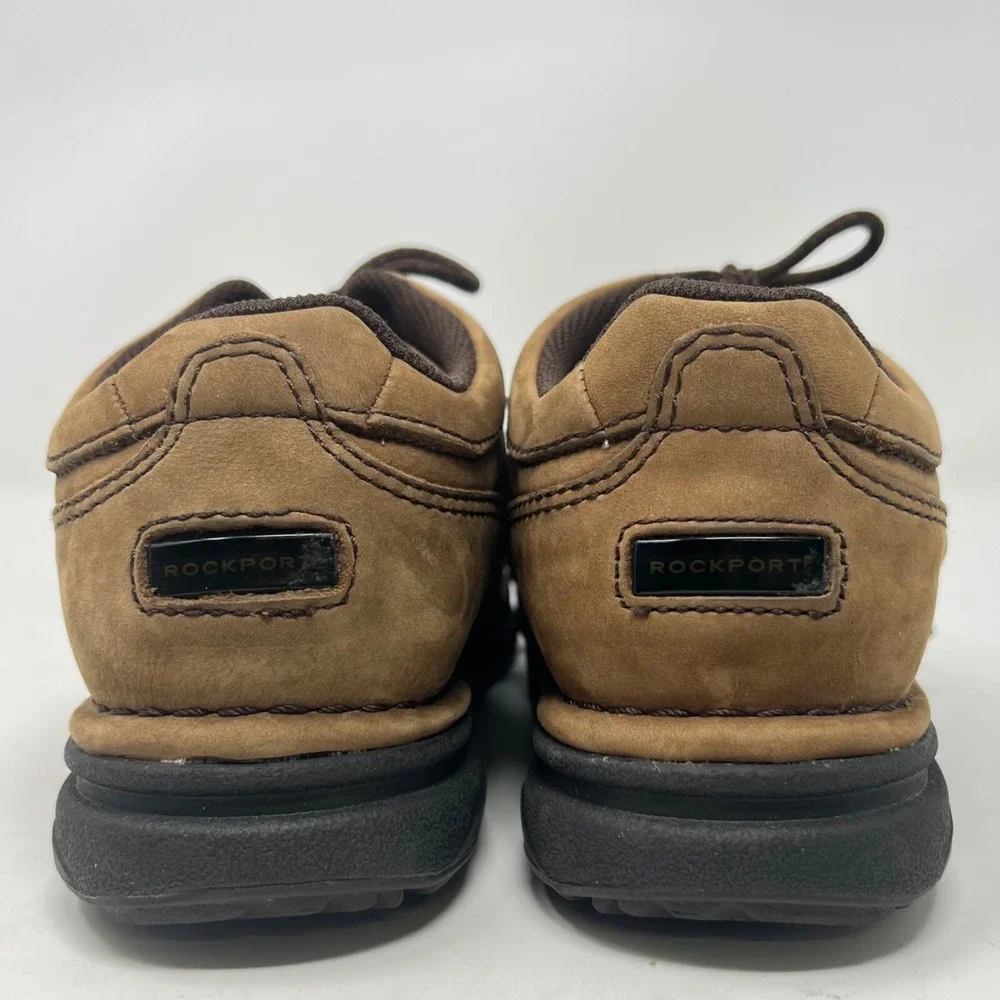 Rockport Womens Active by Orthaheel World Tour Classic Brown Lace Up Size 9.5